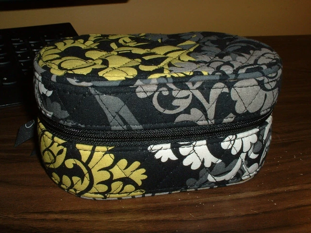 Vera Bradley-Jewelry Case Box-Baroque Design-Zip Around