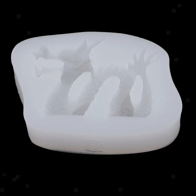 DIY   Dragon   Sugar   Craft   Silicone   Moulds   Cake   Decor   Baking  / Soap