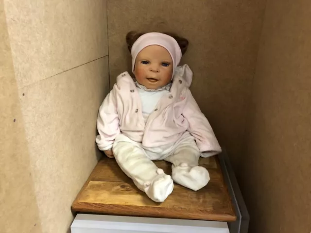 INGE TENBUSCH Porcelaine Poupée 48 Cm. en Parfaite Condition