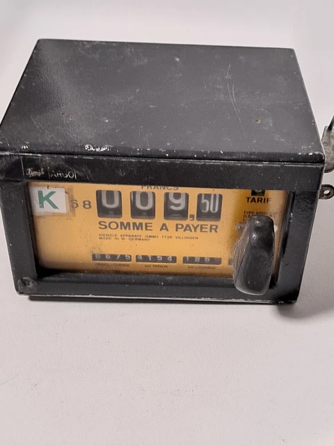 COMPTEUR DE COMPTAGE Ancien Manuel Mécanique Veeder Root 4 Chiffres