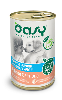 Cane - Pate' One Protein Puppy & Junior Salmone 400 gr Oasy