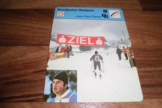 JEAN-PAUL PIERRAT / Nordischer Skisport -- Editions Rencontre S.A. Lausanne 1977