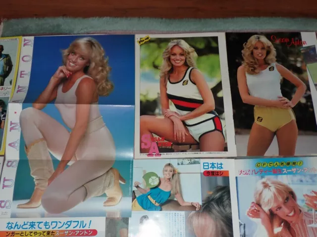 19 SUSAN ANTON Leggy 1980s Japan Japanese Picture Clipping - VINTAGE VTG