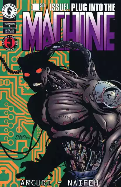 Machine, The #1 Dark Horse Comics November Nov 1994 (VFNM)