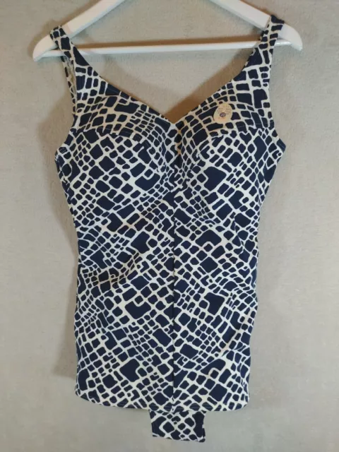 St Michael Marks & Spencer Swimming Costume Size 42" Bust 16-18 1960's Original