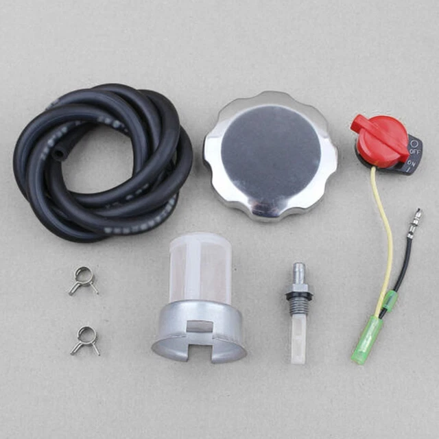 Kit De Réparation Carburant Pour Tondeuse à Gazon - Filtre à Essence + Tuyaux - Neuf