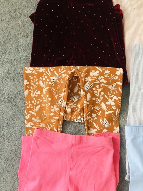 ❤️Enorme pacchetto di leggings per ragazze età 3-4 anni X17 paia❤️ 9