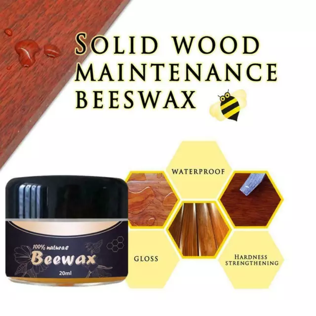 Condimento de madera cera de abejas solución completa cuidado de muebles CALIENTE intestino de abejas naturales
