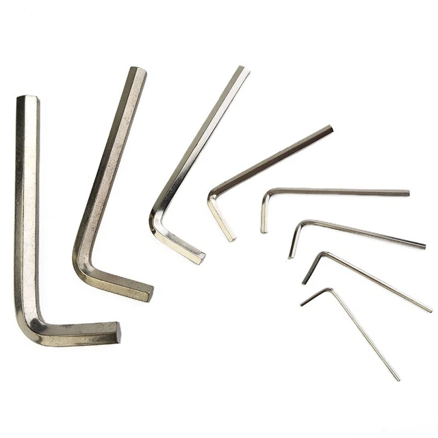 Chiave Multiplo Modelli Opzionale Portatile Argento 1.5-6mm Esagonale Chiavi
