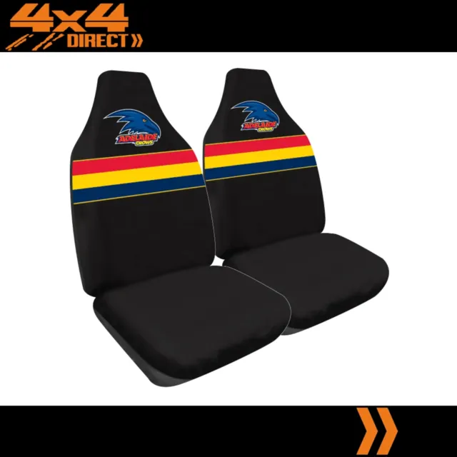 Adelaide Crows Official Afl™ Licensed Seat Covers Airbag Compatible