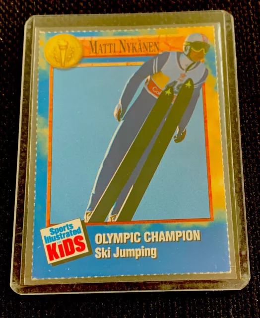 Matti Nykanen Rare Sports Illustrated For Kids Si Olympic Gold Ski Jumping Nm+