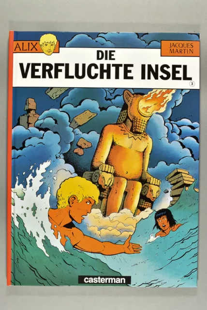 ALIX,  Die verfluchte Insel, Bd. 3. Casterman. 1998.