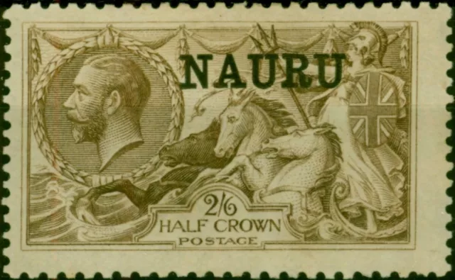 Nauru 1919 2s6d Pale Brown SG25 B.W Fine LMM