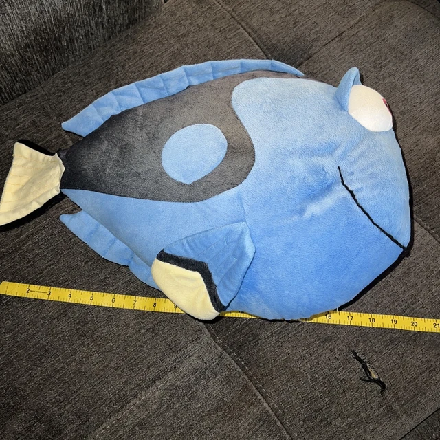 19” DORY FINDING Nemo Pillow Pet Blue Fish Plush Disney PIXAR & Small