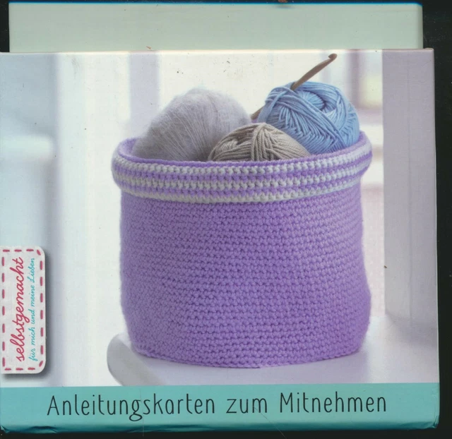 Kathryn Meeker: caja de ganchillo con 25 tarjetas y folleto (2014)