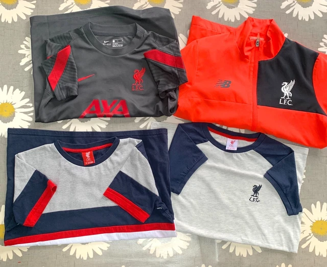 Pacchetto abbigliamento kit club calcio ufficiale Liverpool ragazzi - taglia 11/12 anni