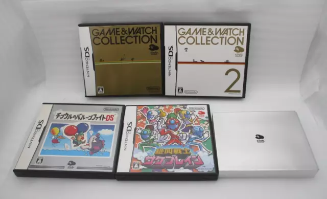 Nintendo DS Game & Watch Collection 1 2 Tingle Sakeburein w/ Touch Pen Set Japan