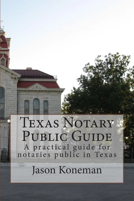 Jason Koneman Texas Notary Public Guide (Paperback) (US IMPORT)