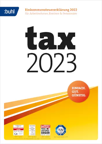 tax 2023 (für Steuerjahr 2022), Download (ESD), Windows