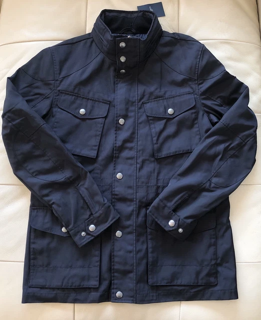 SIZE M HACKETT London Velospeed Outerwear Jacket, Shower Proof