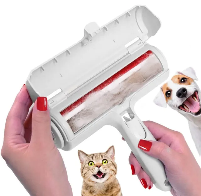 Pet Hair Remover Roller Dog Cat Fur Clothes - Effective Reusable Tool