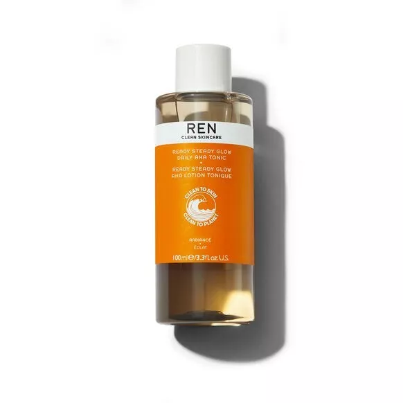 Ren Clean Skincare Ready Steady Glow Daily Aha Tonic 100Ml