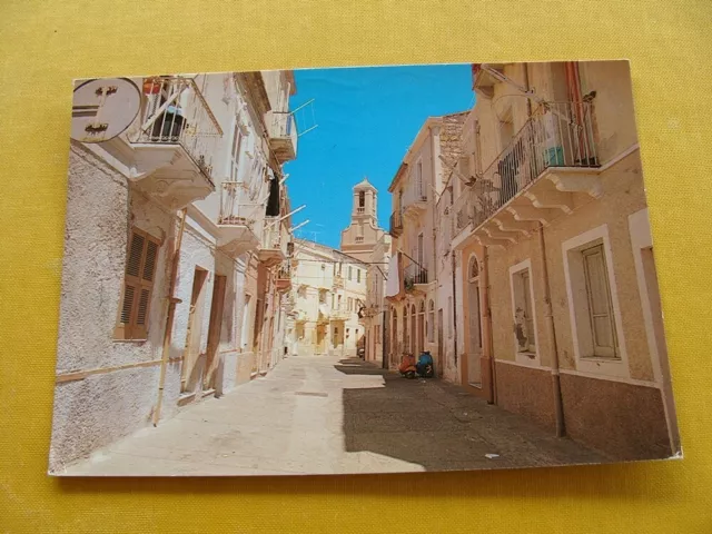 (FG.RR136) CARLOFORTE - STRADA DI CARLOFORTE, CENTRO STORICO (vg 1983, Balzano)