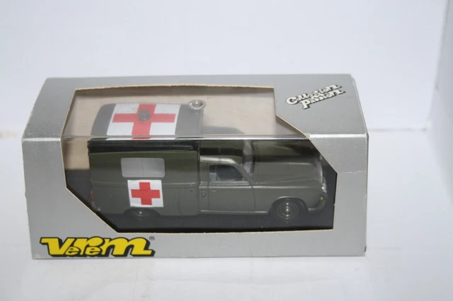 VEREM 1/43 PEUGEOT 403 Sanitaitre Ambulance Vehicule Militaire Resine