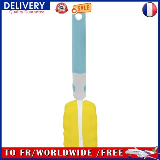 3pcs-30CM Lengthened Detachable Baby Clean Sponge Special Bottle Brush