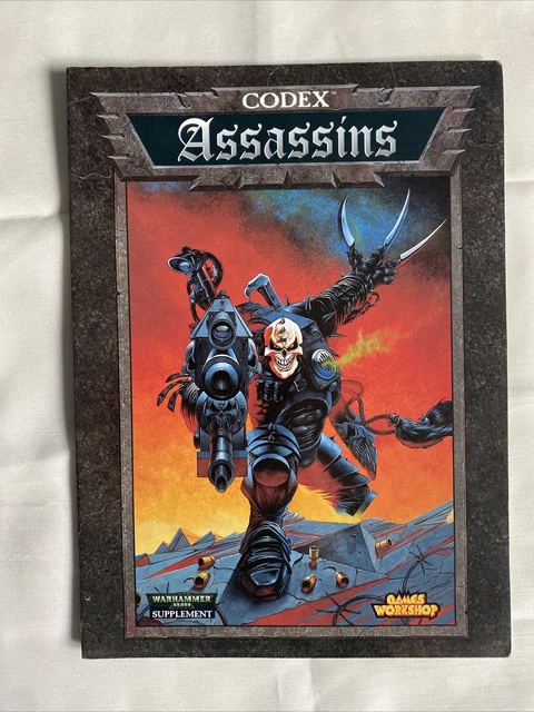 ASSASSINS CODEX RULE Book Warhammer (B1) EUR 11,42 - PicClick IT