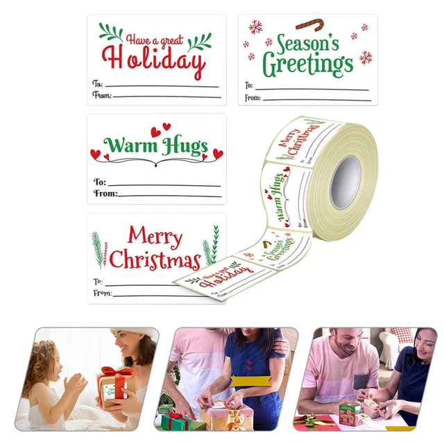 Colgador de regalo autoadhesivo pegatinas autoadhesivas regalos papel