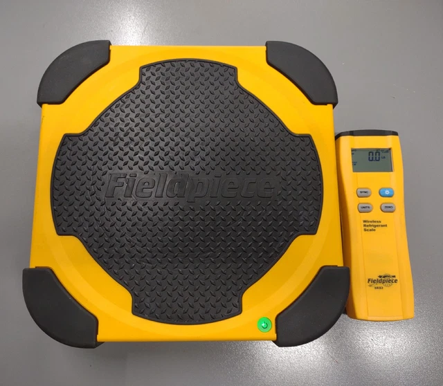 FieldPiece SRS3 – Refrigerant Scale 252 lb Capacity Wireless Job Link Capability