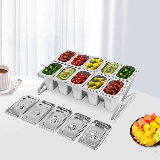 Service A Condiment En Argent Massif
