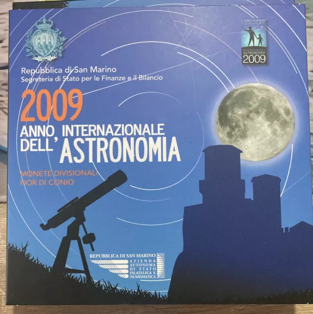 Divisionale Euro San Marino Anno Internazionale Dell'astronomia 2009