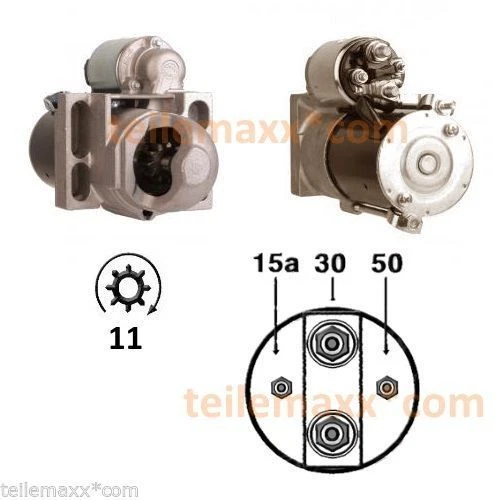 Démarreur Neuf Pour Bateau Marine Mercruiser Volvo Penta OMC 4.3 350 - Référence D16810-S6562-NK77