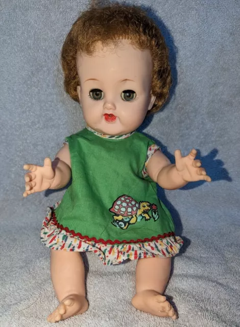 13" Tall Vintage Ideal Betsy Wetsy Drink And Wet Doll From The 1950s VW-2