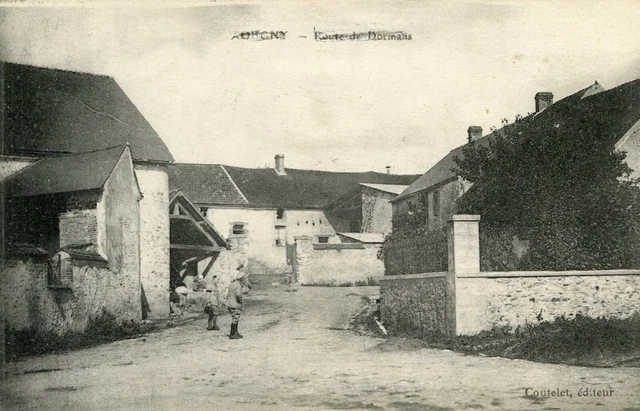*22078 cpa Guerre 1914 - Route de Dormans