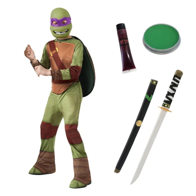 Childs Tmnt Donatello Costume Teenage Mutant Ninja Turtles Halloween Official