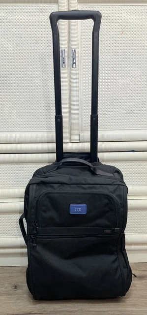 Tumi  22900Dh  Alpha Black Ballistic Nylon  Carry On Luggage 3