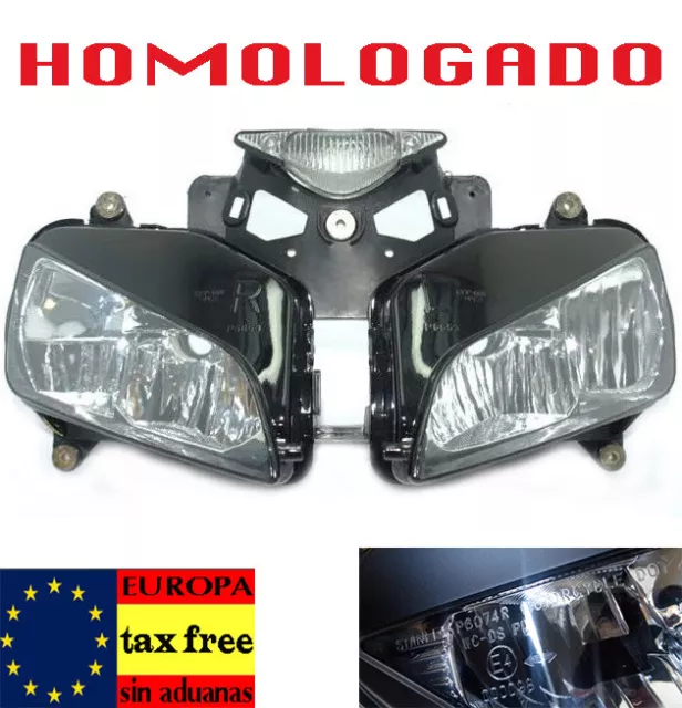 Faro Headlight Honda Cbr1000Rr 2004 2007 04 05 06 07 Homologado Approved 