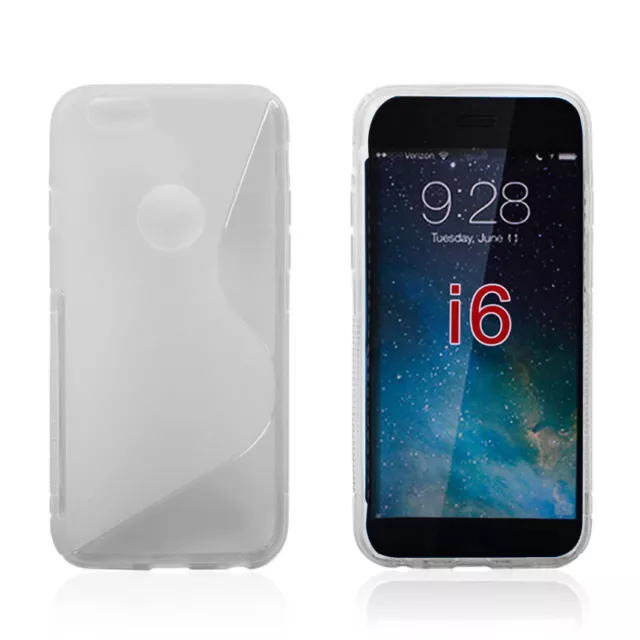 Custodia  WAVE CLEAR Cover TPU S Line per Apple iPhone 6 Plus  5.5 Gel Morbida