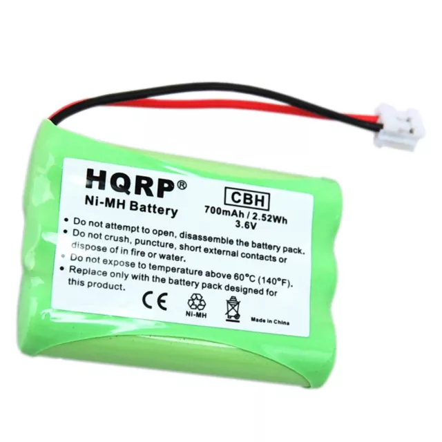 HQRP Battery for VTech DS4121-3 DS4121-4 DS4122-3 Home Cordless Phone