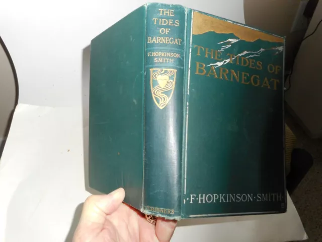 The Tides of Barnegat  Hopkinson Smith decorative cover  F.Berkeley Smith 1906