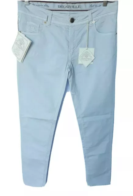 jeans da donna a vita bassa pantaloni cotone estivi skinny grigio ghiaccio 30 44