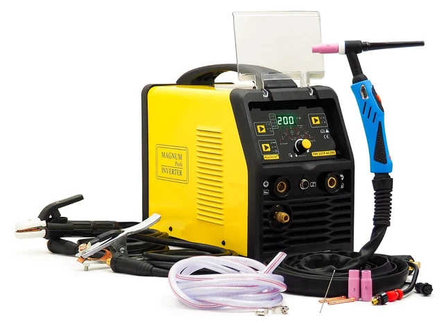 Apex Wig Schweißgerät Inverter Ac Dc 200 MAGNUM® WIG AC/DC PULS Inverter Schweißgerät 200A Schweißmaschine