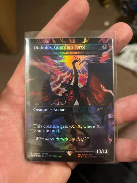 マジック：ザ・ギャザリング MTG Diabolos, Guardian Force MAGIC FINAL FANTASY DIABOLOS GUARDIAN FORCE FULL ART FOIL