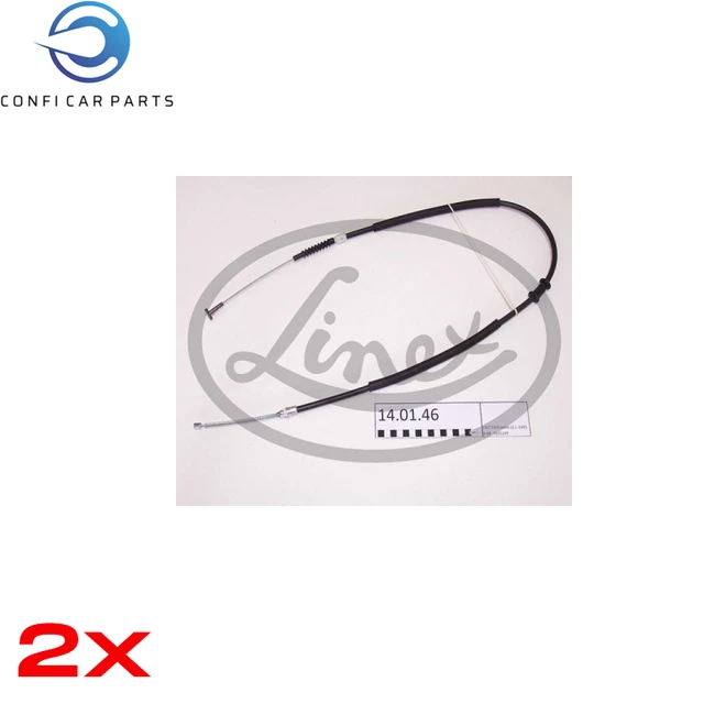 Handbremsseil Bremsseil Paar Hinten Linex 140146 2Pcs P Neu Oe Qualit�T