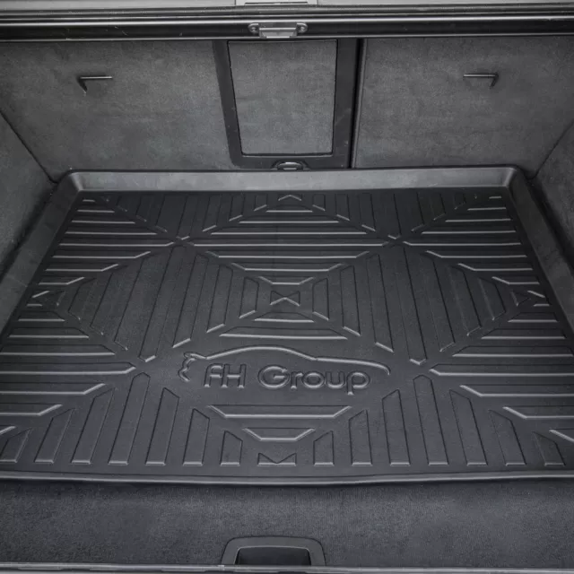 Trunk Cargo Organizer Premium Rubber Tray Liner Black Weather Proof 32" Wide