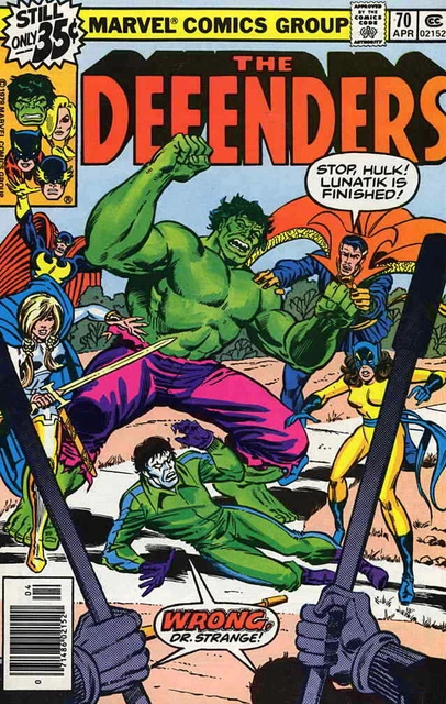 Defenders, The #70 FN; Marvel | Hulk Doctor Strange Lunatik - we combine shippin