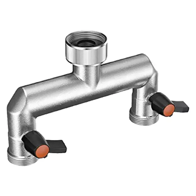 CLABER  DERIVAZIONE IN METALLO A DUE VIE 'Art. 9601' - 3/4' blister